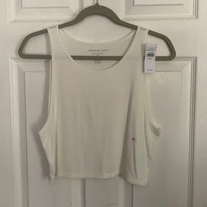 American Eagle ribbed crop top